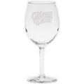 11 Oz. White Wine Glass - Etched